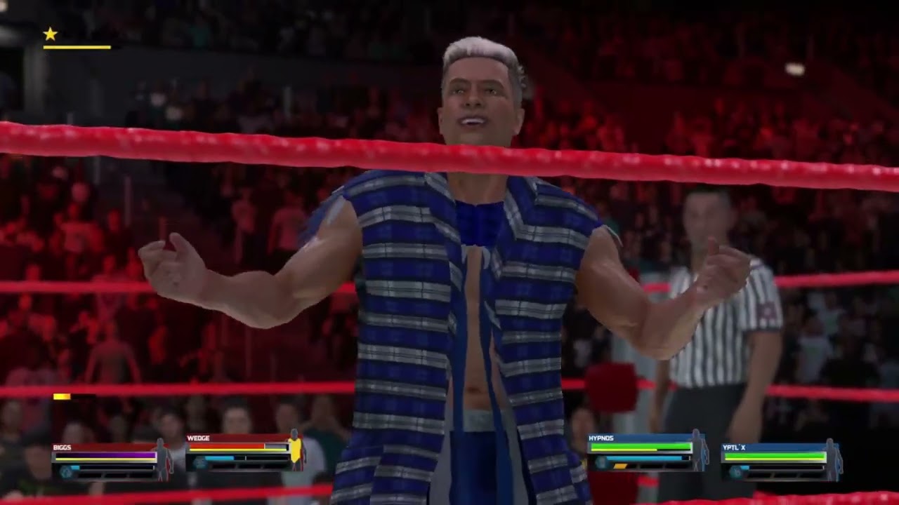 Пользовательская вселенная WWE2K25: Вход в M.A.W. 1 сезон, 21 серия, матч 1: TGFTF сражаются с ко...