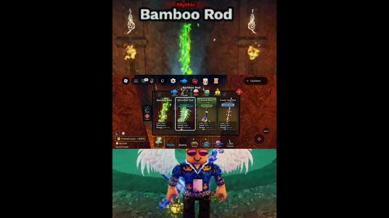 Beli Bamboo Rod 12M Haha 