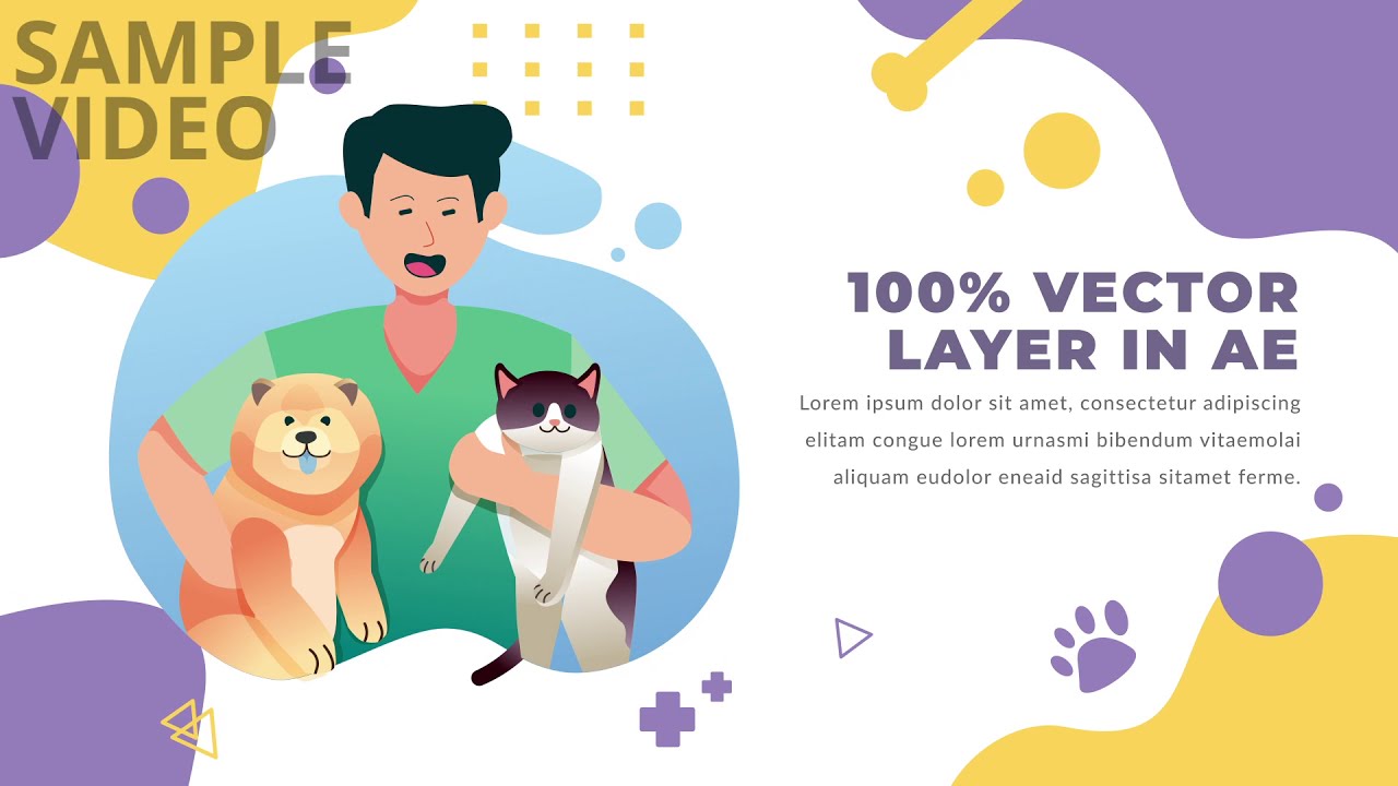 2D ANIMATED EXPLAINER VIDEO | Pet Care & Veterinarian services