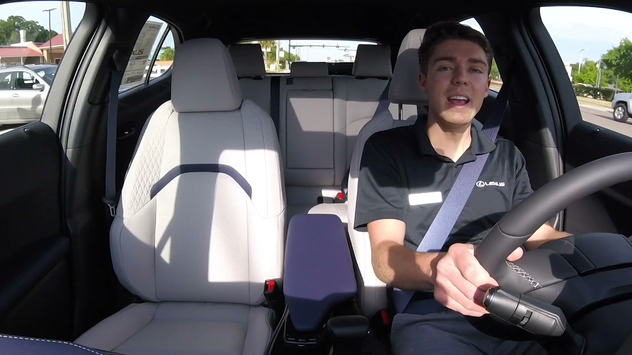 On the Road In The 2021 Lexus UX 250h Black Line Special Edition