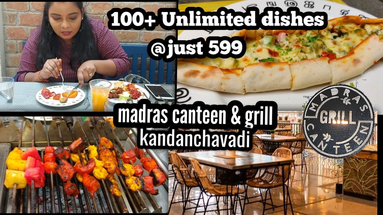 Madras Canteen & Grill Food Review | A new Buffet in Chennai |100+ Dishes unlimited buffet at Rs 599