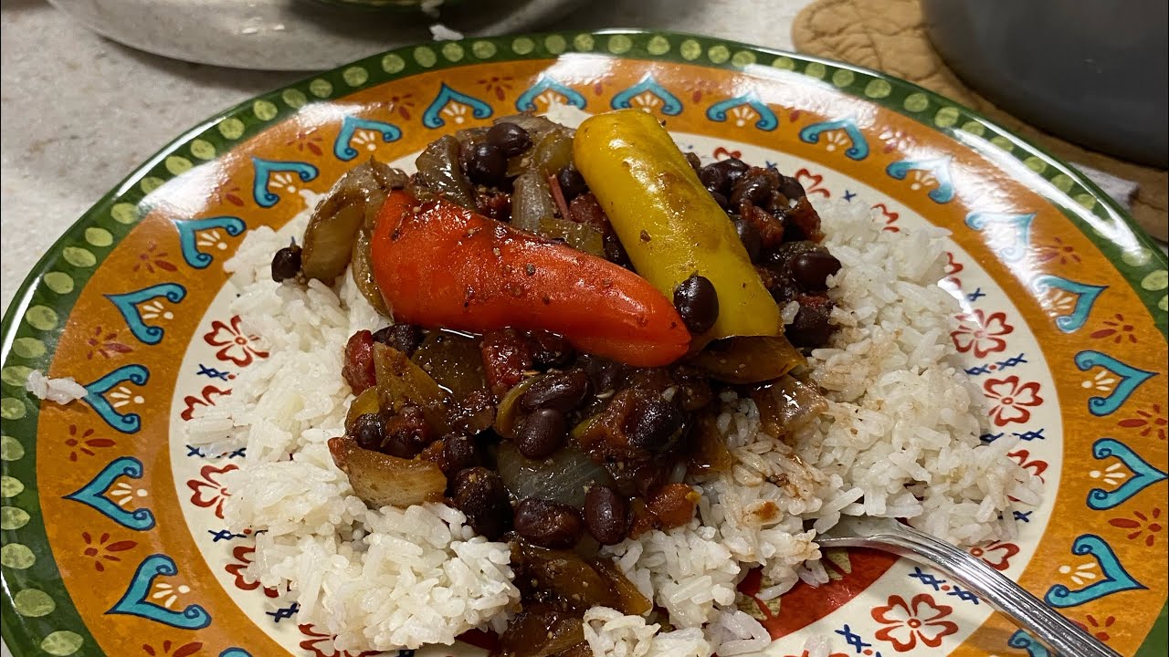 Black bean onions,  yummy