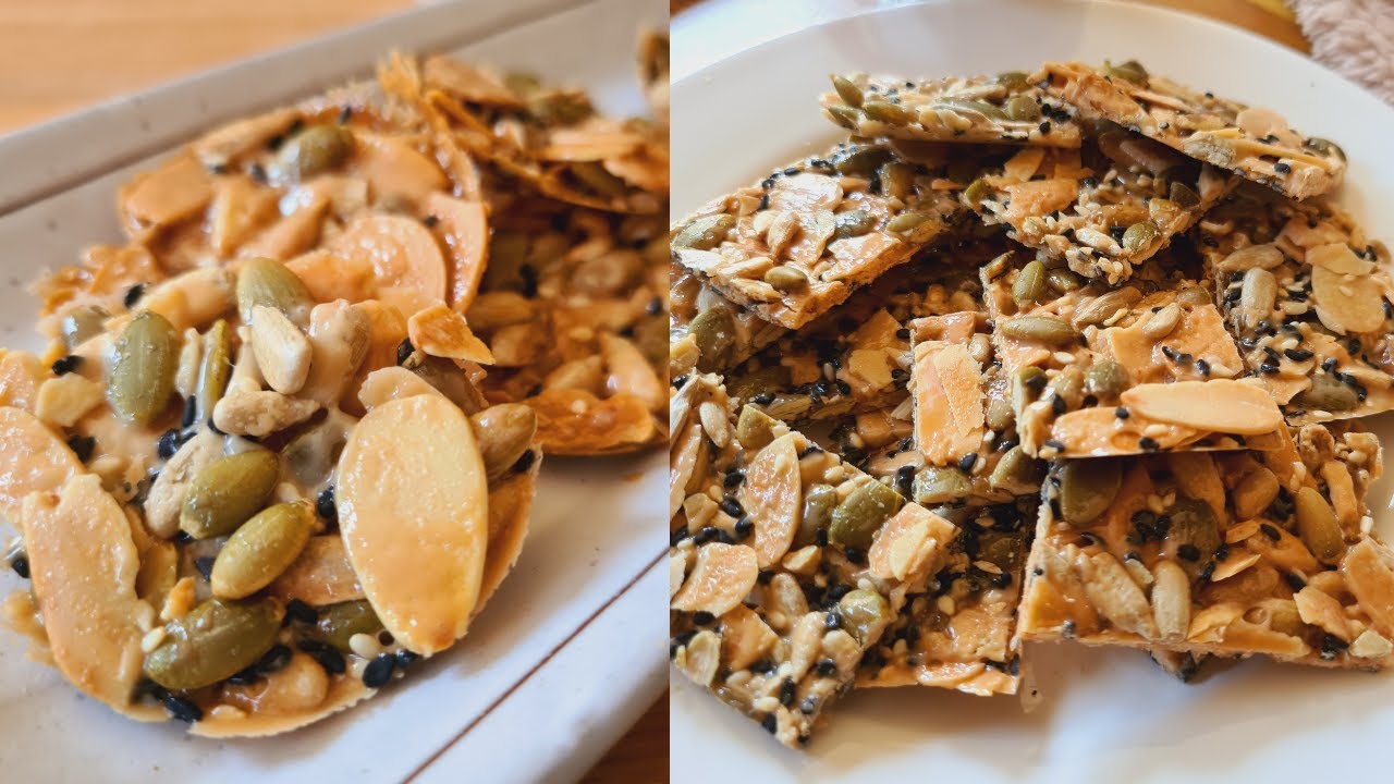 Florentine Cookies | Crunchy Mixed Nuts Cookies