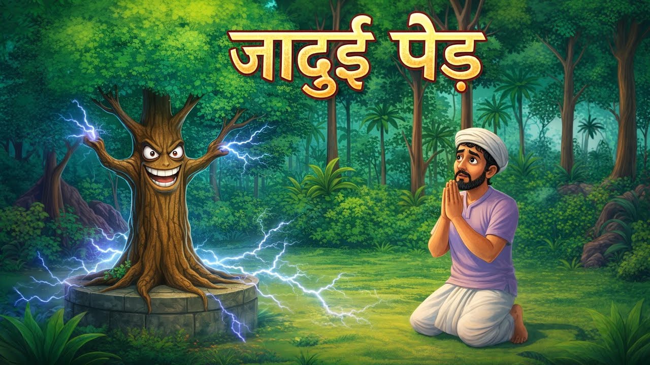 Jadui Ped Kahani | मेहनत की जीत | जादुई पेड़ | कहानियाँ | Hindi Kahaniyan | Moral Stories