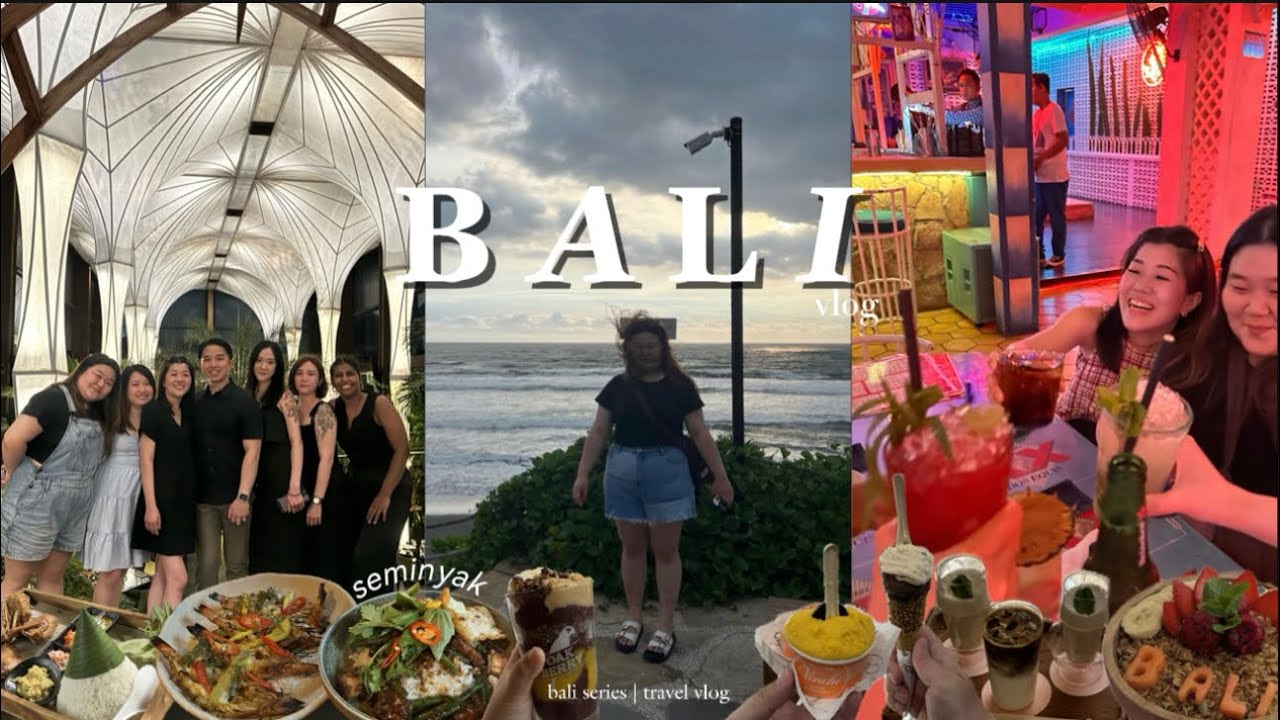 first time in bali! 🇮🇩 (seminyak series) | cafe hopping,shopping,clubbing & more!