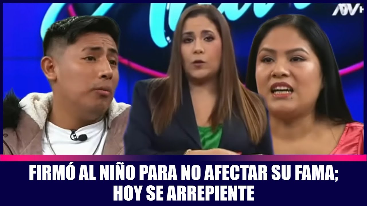 Firmó al niño para no afectar su fama; hoy se arrepiente | Andrea