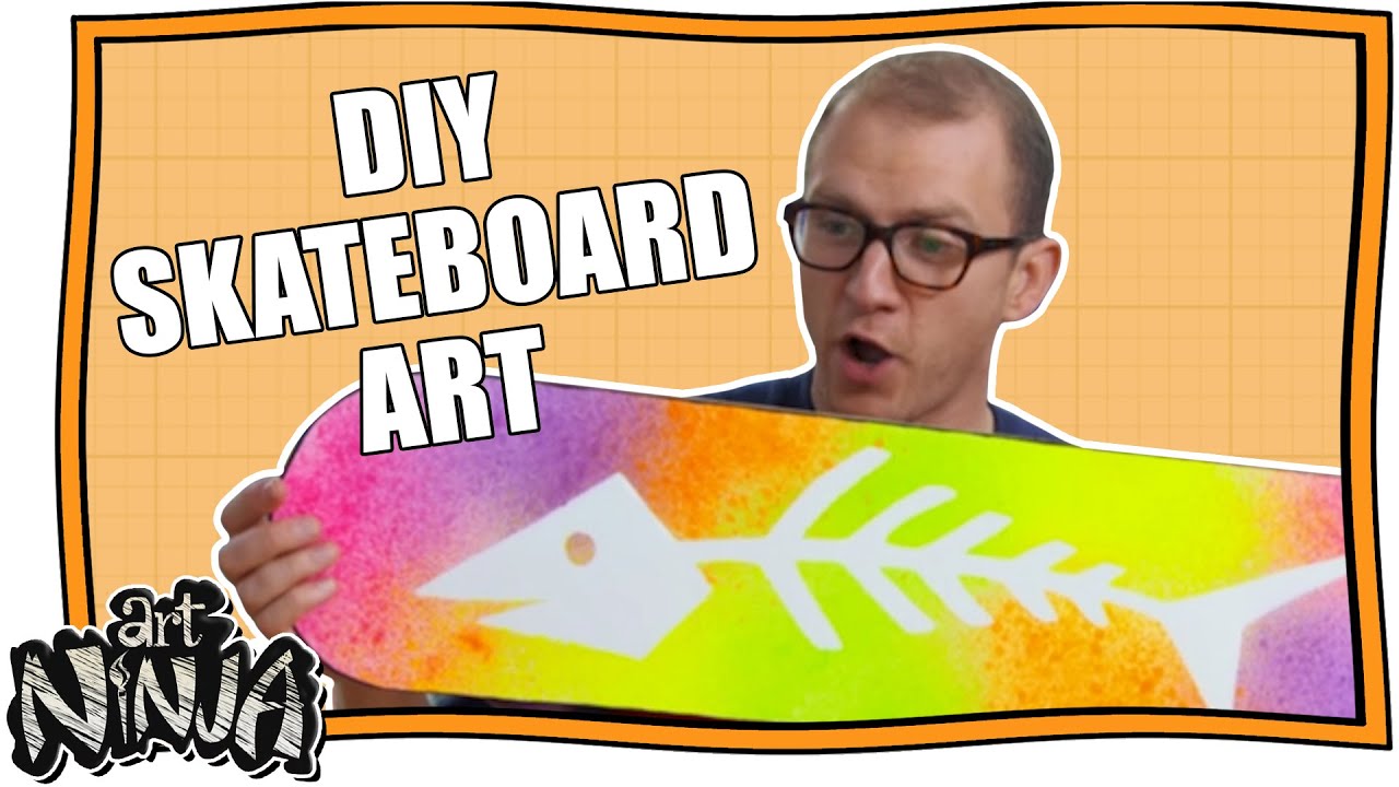 Wicked Home Made Skateboard Art | Art Ninja | Nugget