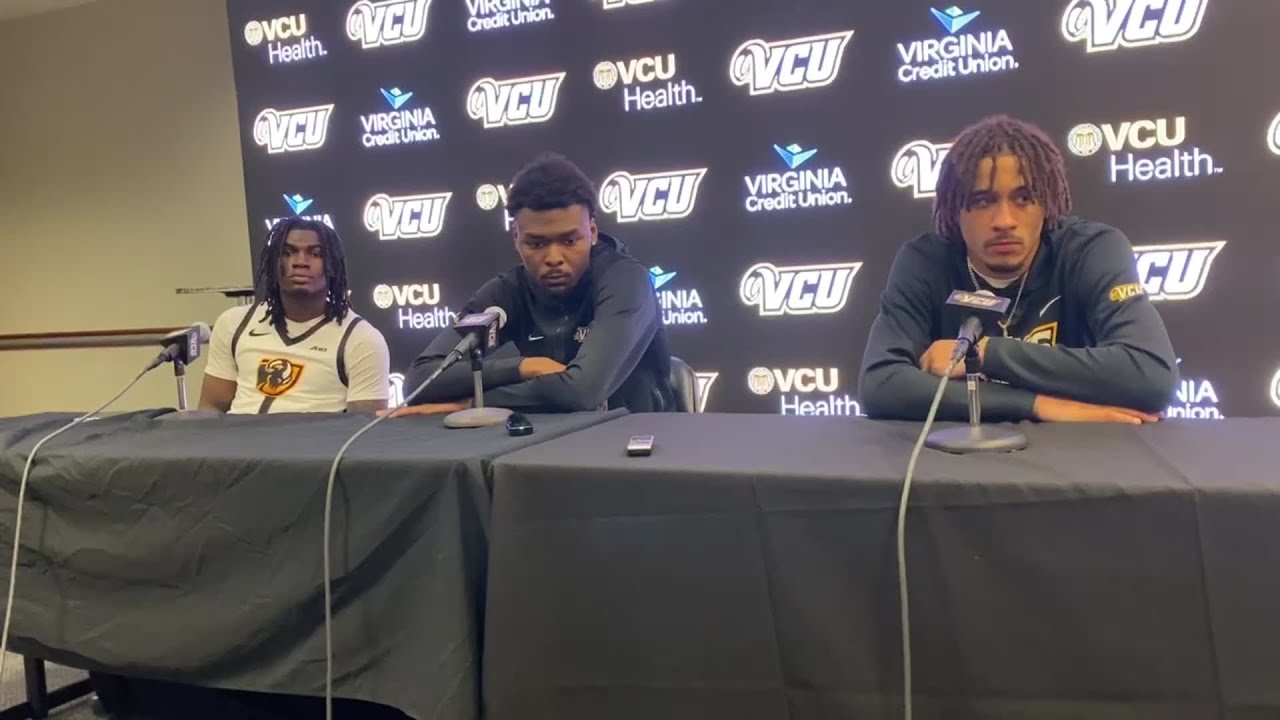 VCU's Nyk Lewis, Barry Evans, Jadrian Tracey after 82-63 win over Fordham