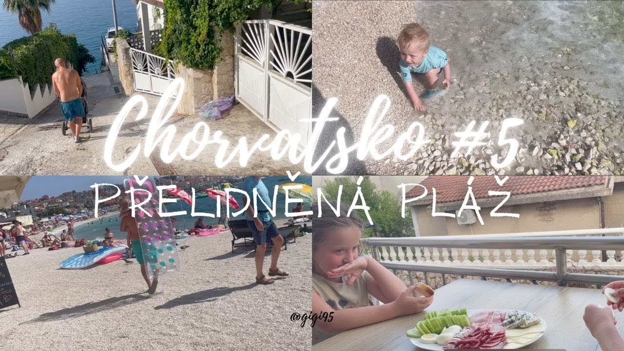 Zalidněná pláž | Chorvatsko #5