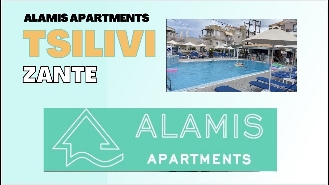 alamis apartments Tsilivi Zante. HD 1080p