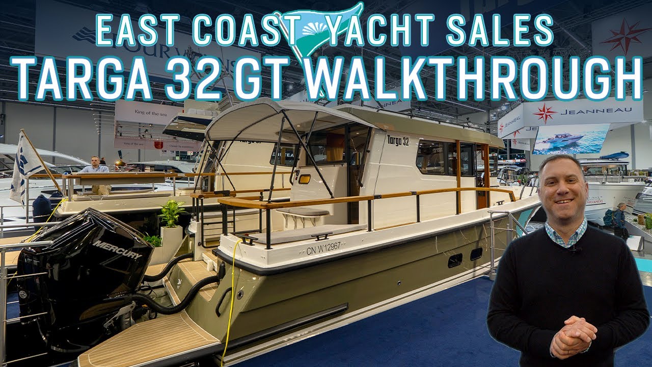 Targa 32 GT with Twin Mercury Verado V10 Outboards | Walkthrough Tour