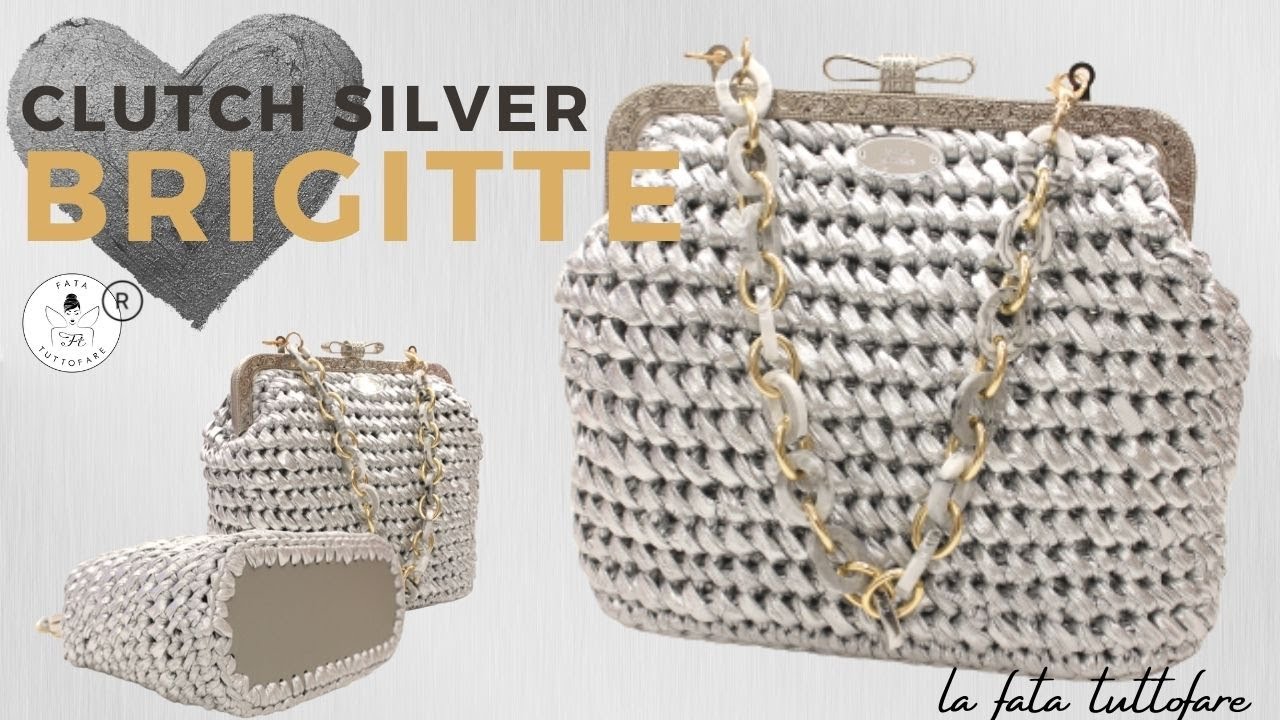 TUTORIAL: Clutch uncinetto " Brigitte"