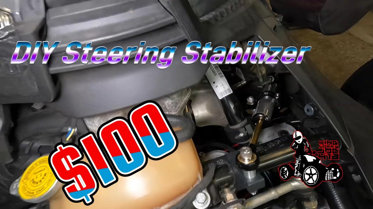 DIY Steering Stabilizer Can-Am Ryker #viral #video #canam #ryker #brp #kingjoffyjoe413 #viralvideo