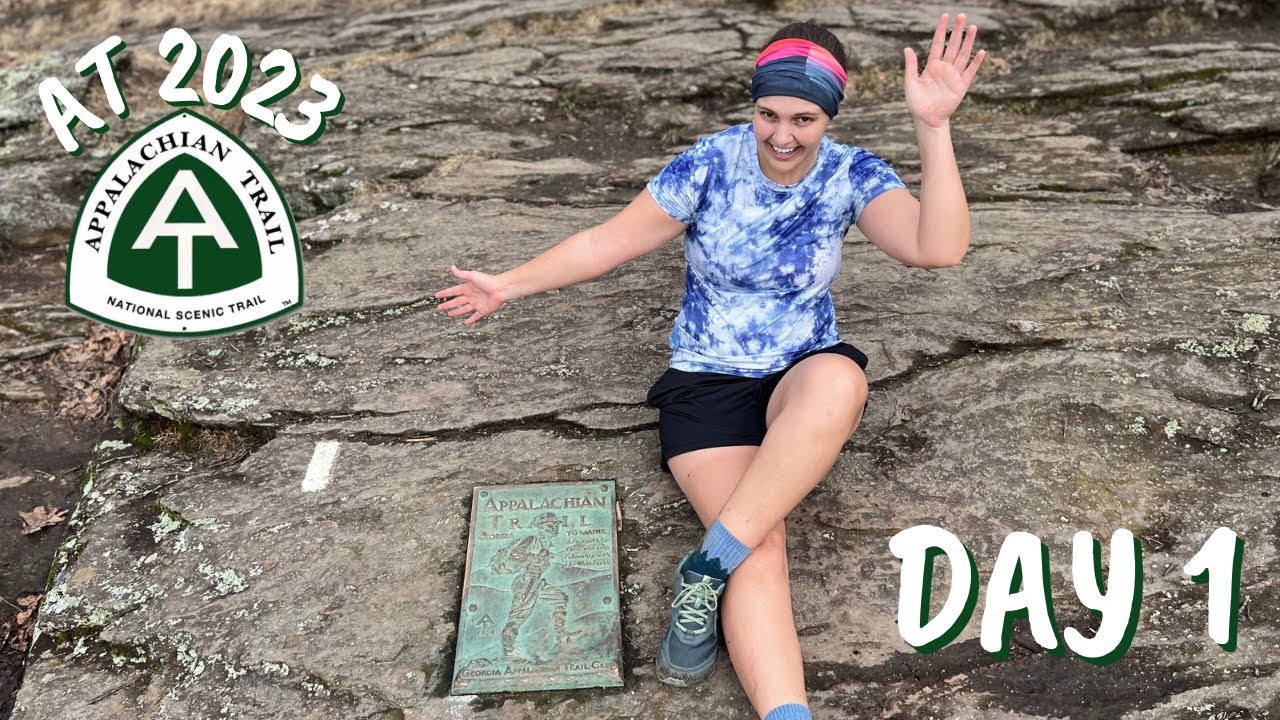 Day 1 Appalachian Trail Thruhike 2023 | making it to Springer Mountain, Southern Terminus of the AT