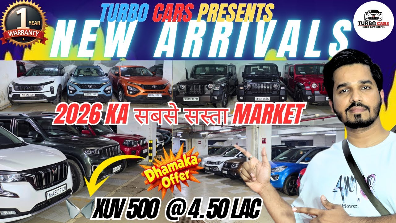 Best Mahindra Collection in Town 🔥 | New Year Arrival Deals at Turbo Cars 🚘