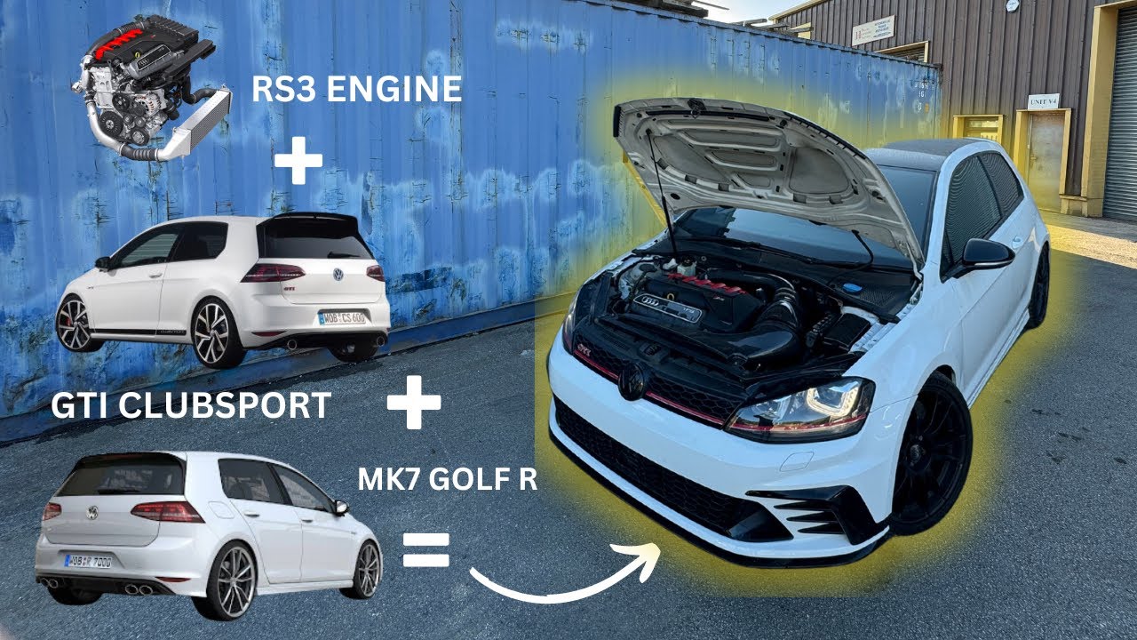 Ремонт моего MK7 GOLF R - переделка в RS3