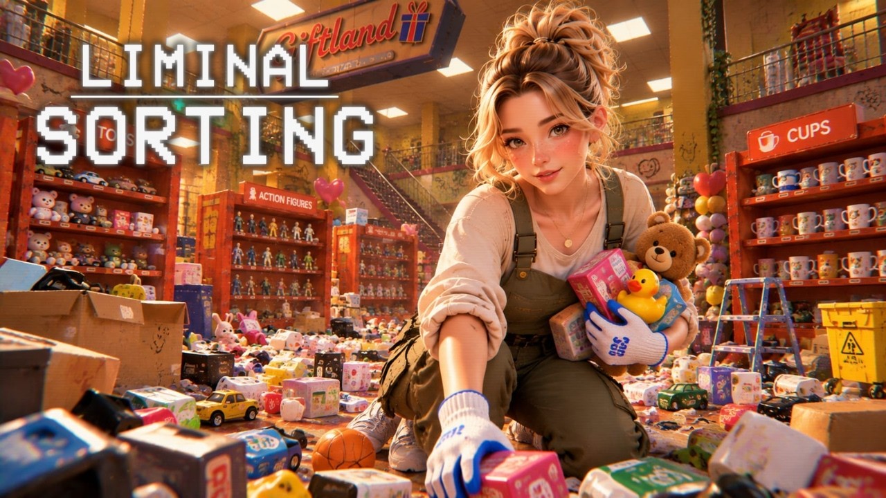 Liminal Sorting 🧹🌀 FULL GAME + ENDING Long Gameplay - No Commentary