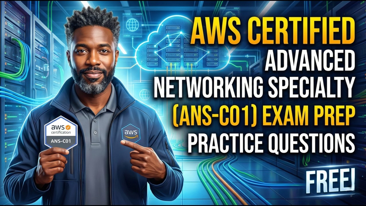 AWS Certified Advanced Networking Specialty (ANS-C01) Exam Prep & Practice Questions