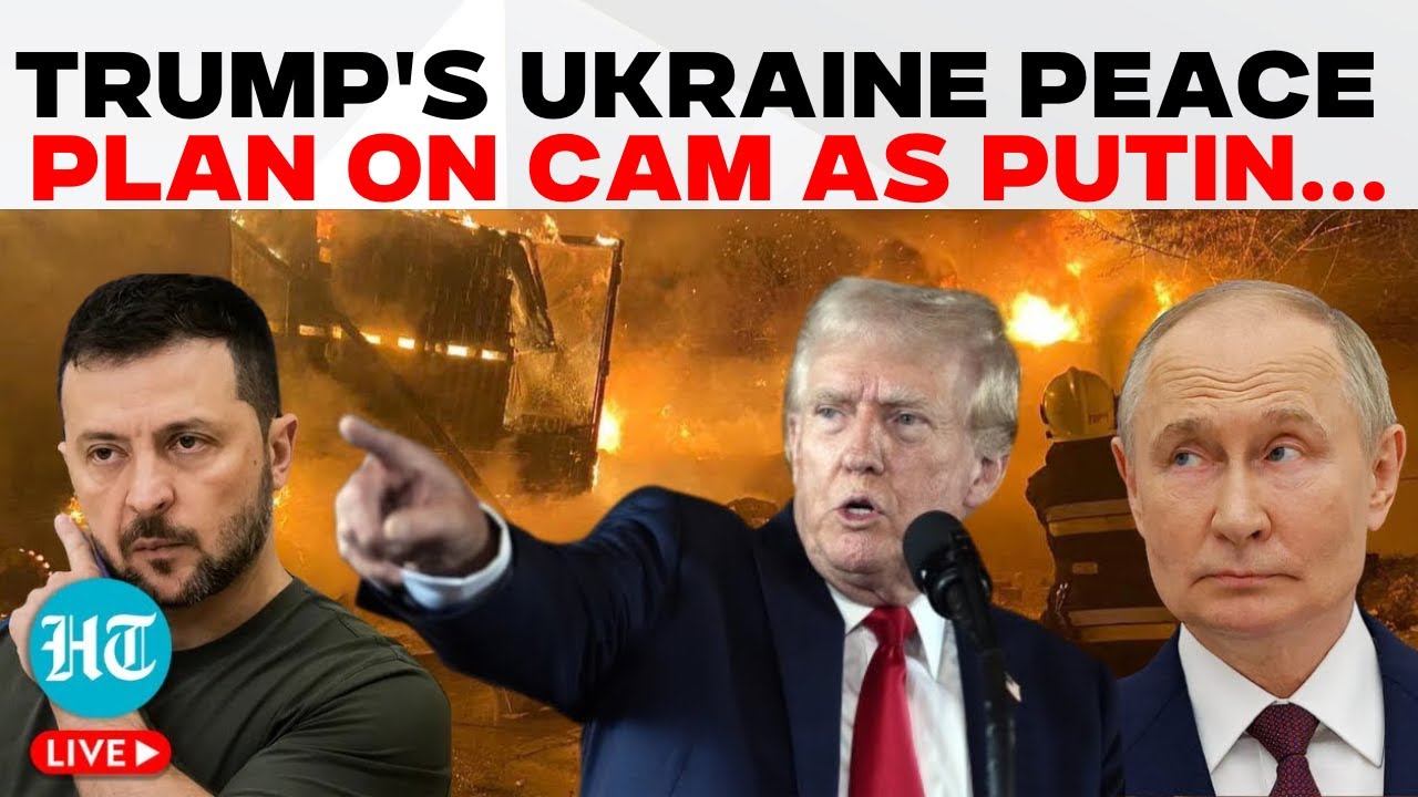 Trump LIVE | Donald Trump's Peace Plan On Cam; Putin's Big 'Yes' To Trump On Ukraine Proposal