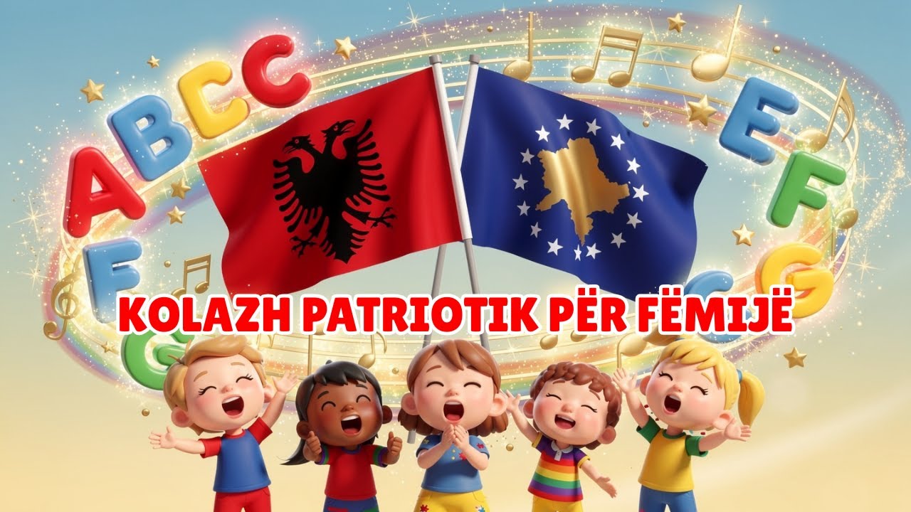 Kolazh Patriotik Shqiptar 🇦🇱🇽🇰 | Këngë për Fëmijë | Eja’s Playhouse