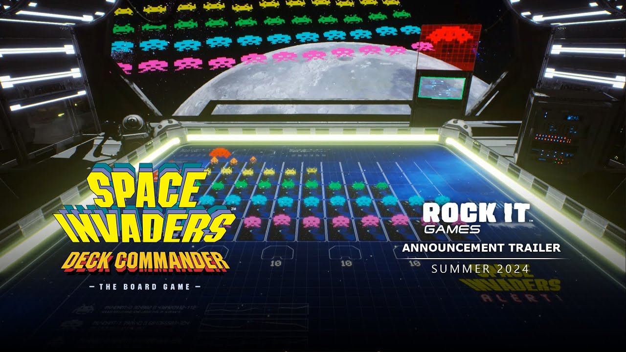 Space Invaders Deck Commander - The Board Game - Teaser