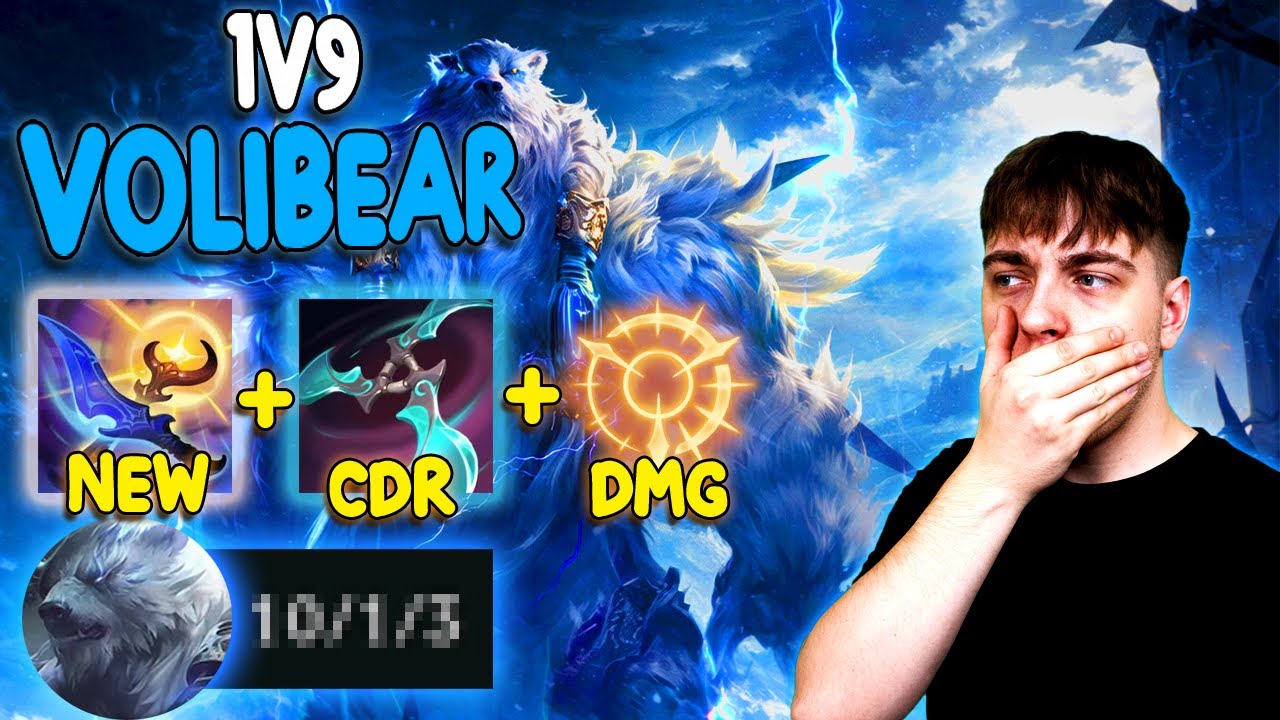 TEN BUILD JEST NIELEGALNY ⚡ VOLIBEAR TOP SEASON 16 | League of Legends