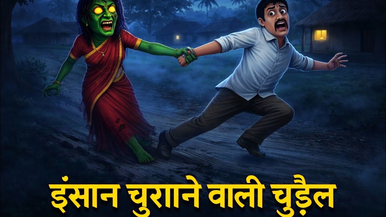 इंसान चुराने वाली चुड़ैल | Insaan churane wali chudail | #chudail #horror #cartoon #Toon kahani Tv