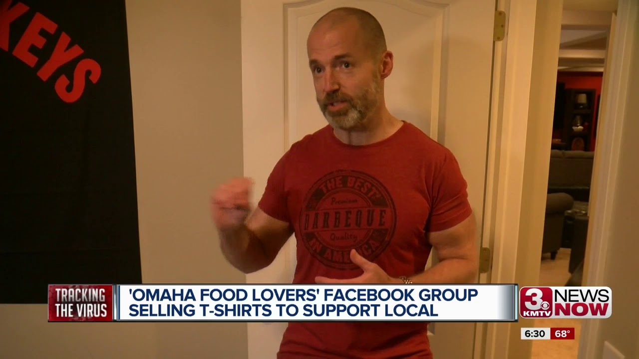 Omaha Food Lovers Facebook group selling t-shirts to support local