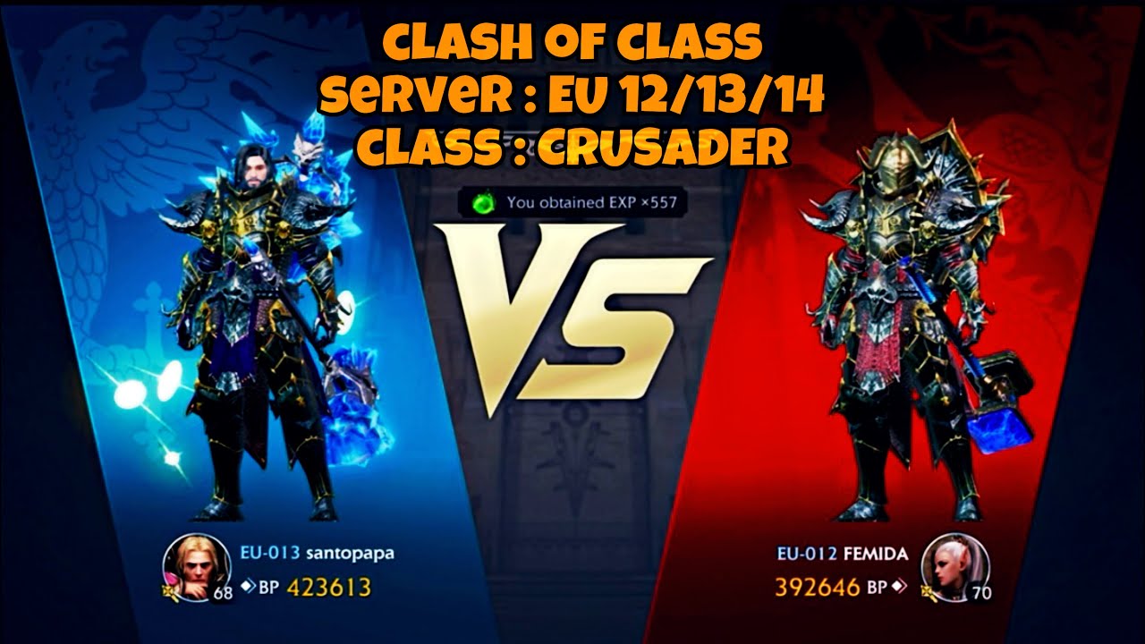 Bless Global - Clash of Class ( CRUSADER ) Server EU 12/13/14