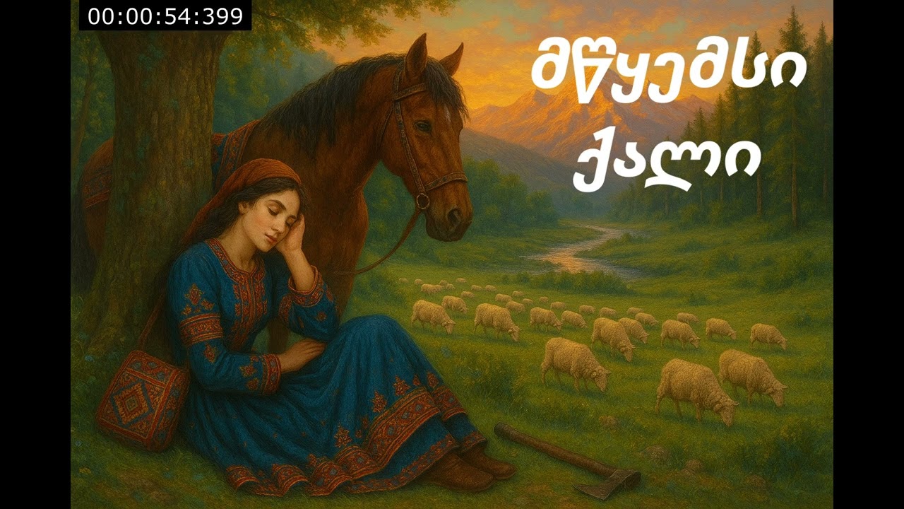 მწყემსი ქალი ♥️ ახალი სიმღერა mcyemsi qali #სიმღერები  ( ვაჯა ფშაველა )