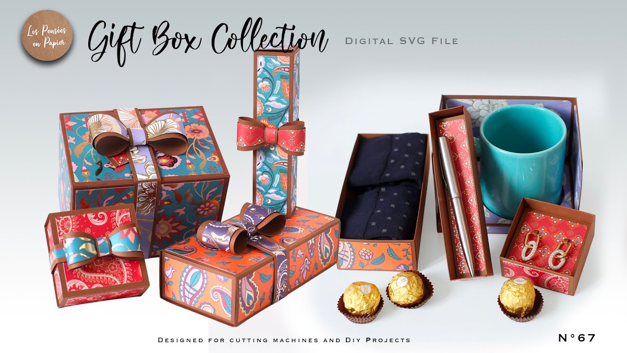 SVG PROJECT GIFT BOX Collection | ASSEMBLY TUTORIAL | LPP | N67