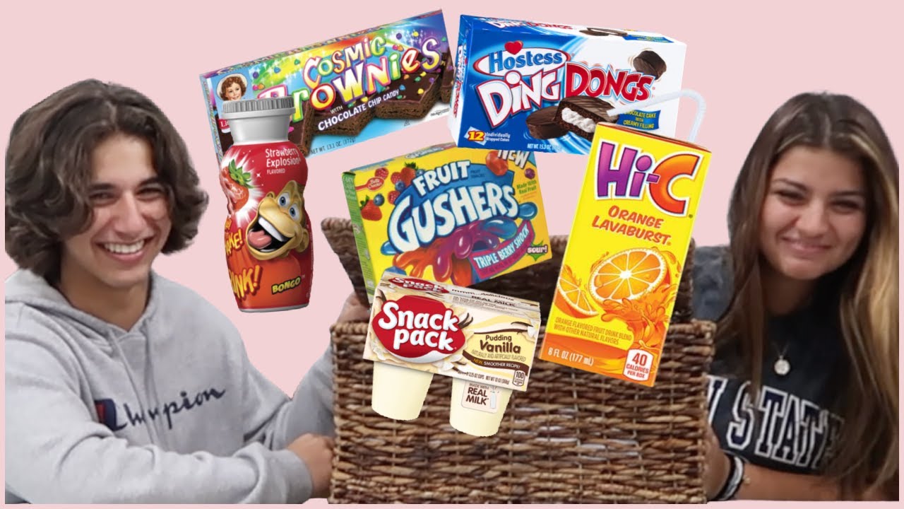 Rating Childhood Snack .Part #1KEILLY AND KENDRY