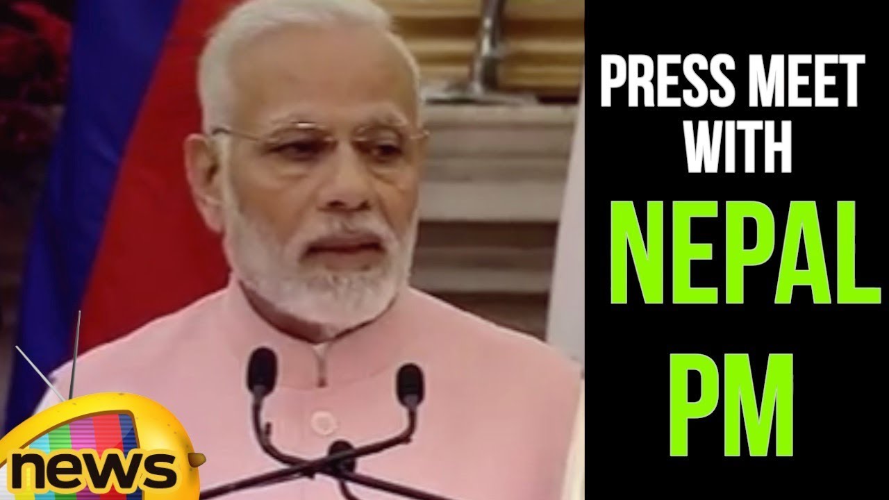 PM Modi's speech At Joint Press meet With Nepal PM K.P. Oli At News Delhi | Mango News