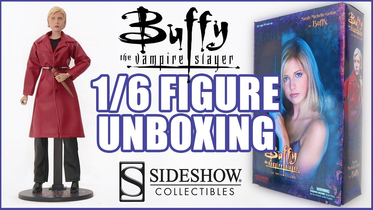 Sideshow 1/6 Buffy the Vampire Slayer Unboxing | 12 Inch Action Figure Collectible 2004 | Repaint