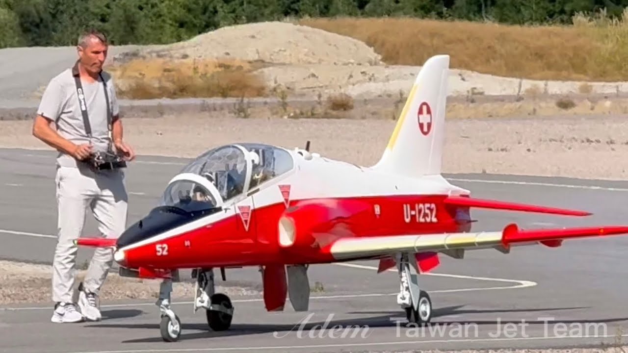 Giant Scale BAe Hawk Mk66 pilot:Thomas【German team】Air Show-2 / JWM 15th IJMC Skien, Norway 2025