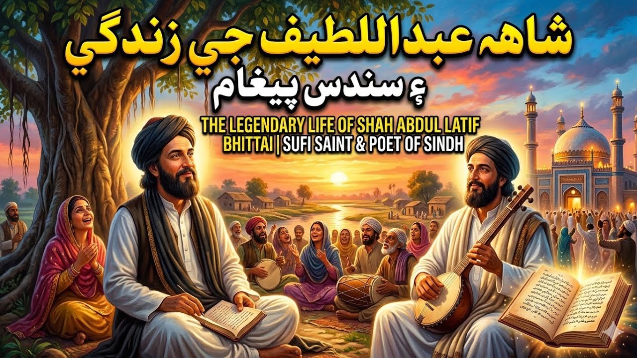 🕊️Latif Sarkar ki Zindagi 🤍Bhit Shah se Ruhani Urooj tak😍