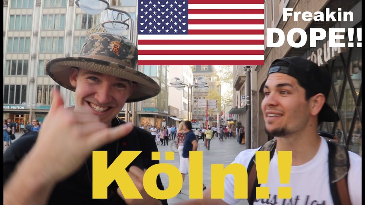 AMERICANS visit COLOGNE GERMANY!!