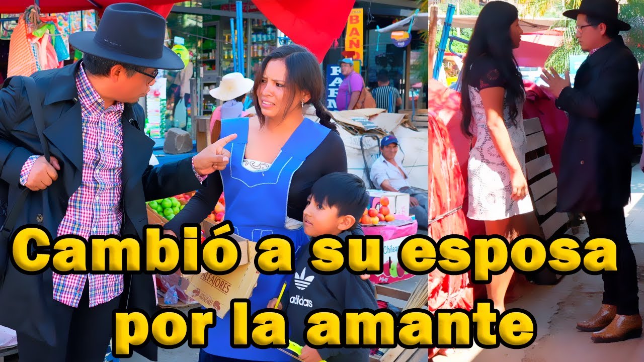 Abandono a su esposa por ser campesina por la amante💔😭