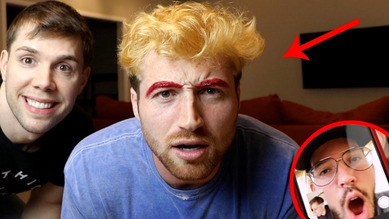 DYING MY EYEBROWS GONE WRONG!!
