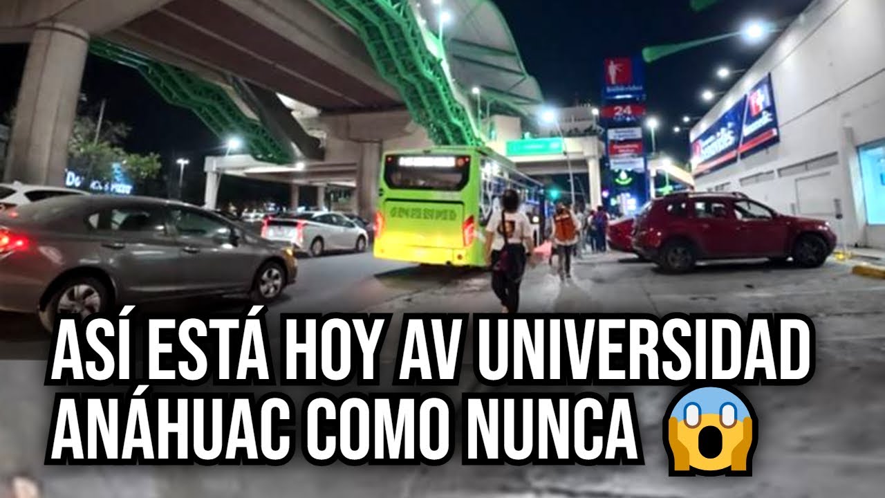 ¡ATENCIÓN! 😱 Increíble cambio en el Área ANÁHUAC de San Nicolás sobre Av. Universidad 🏘🔥