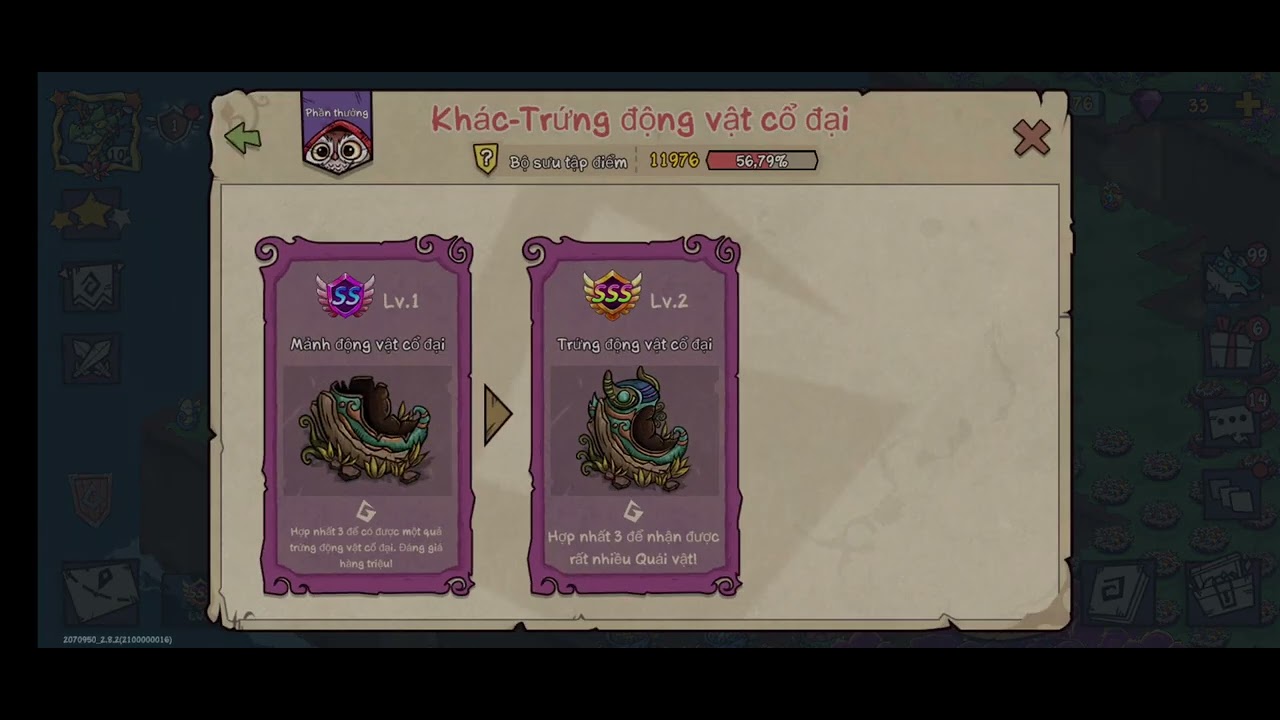 Park of Monster - Gh&eacute;p mảnh động vật cổ đại