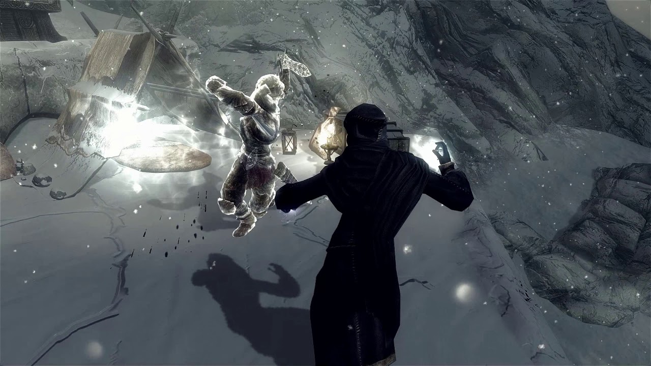 Skyrim Battles - Aranea Ienith vs Teldryn Sero