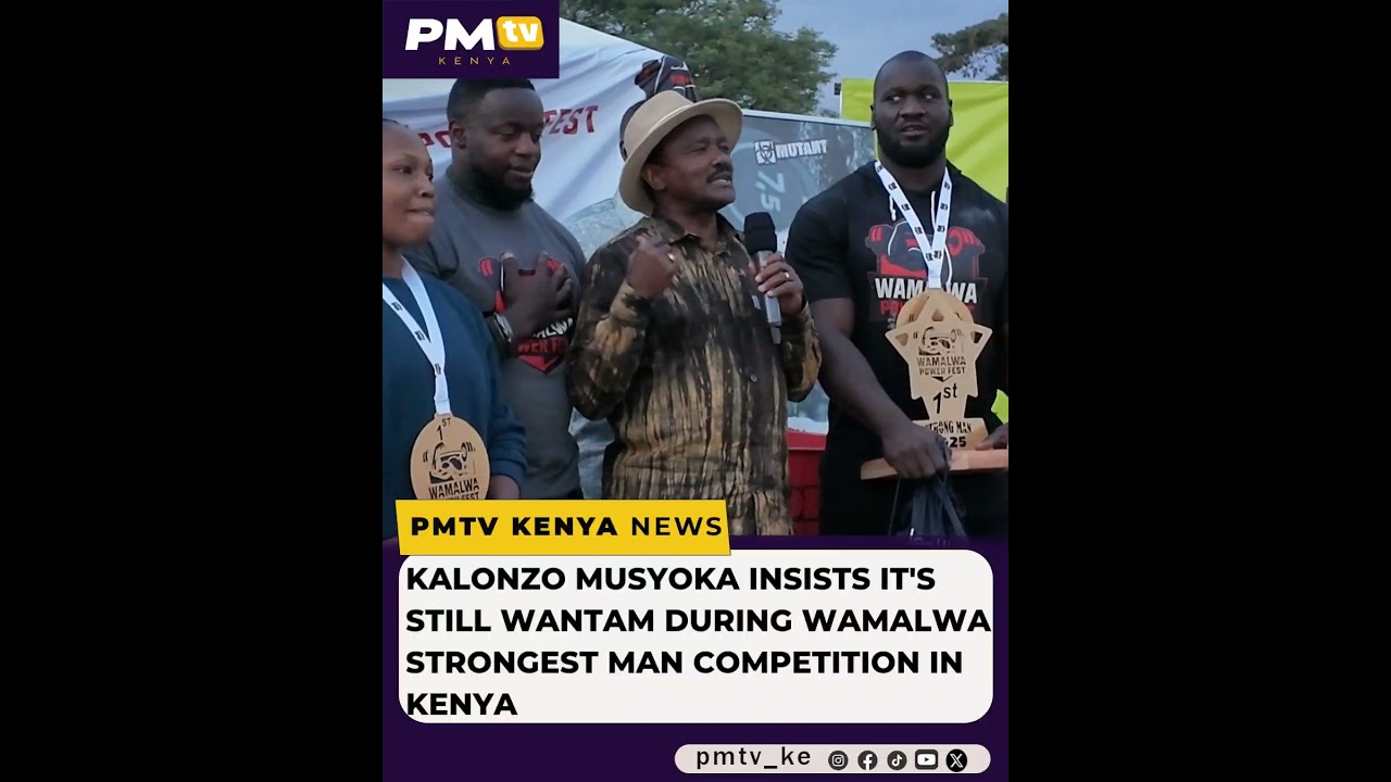 Kalonzo Musyoka graces Wamalwa Power Fest, rewarding winners! 🎉