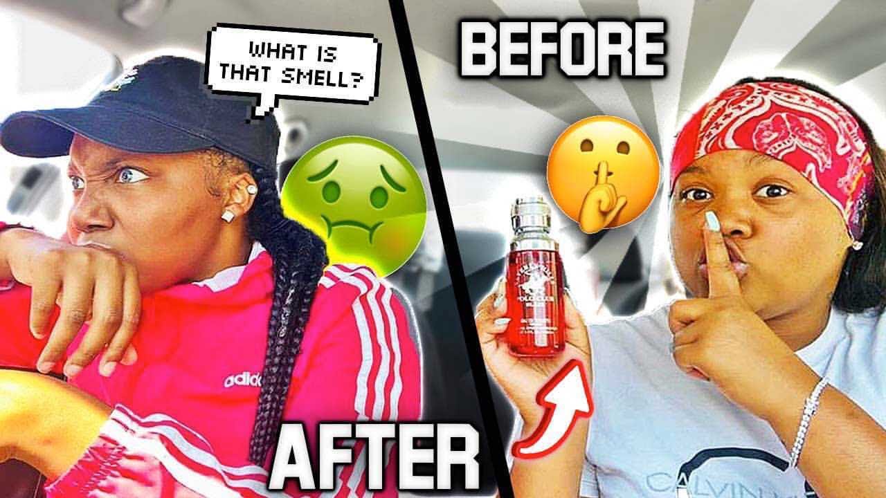 Spraying COLOGNE In My Car To See My GIRLFRIEND Reaction!!!