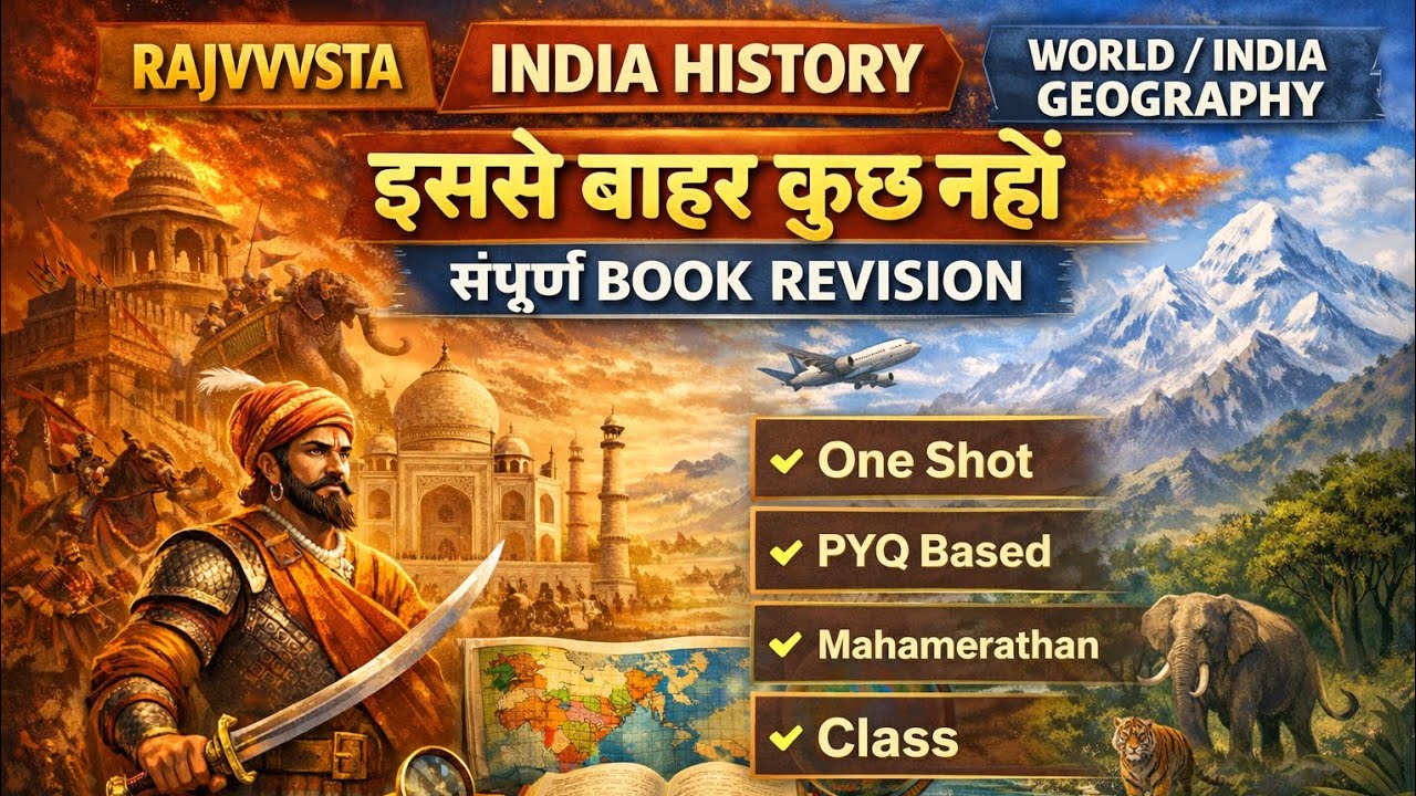राजव्यवस्था + History + Geography | Mahamerathan Class | संपूर्ण Book Revision | इससे बाहर कुछ नहीं