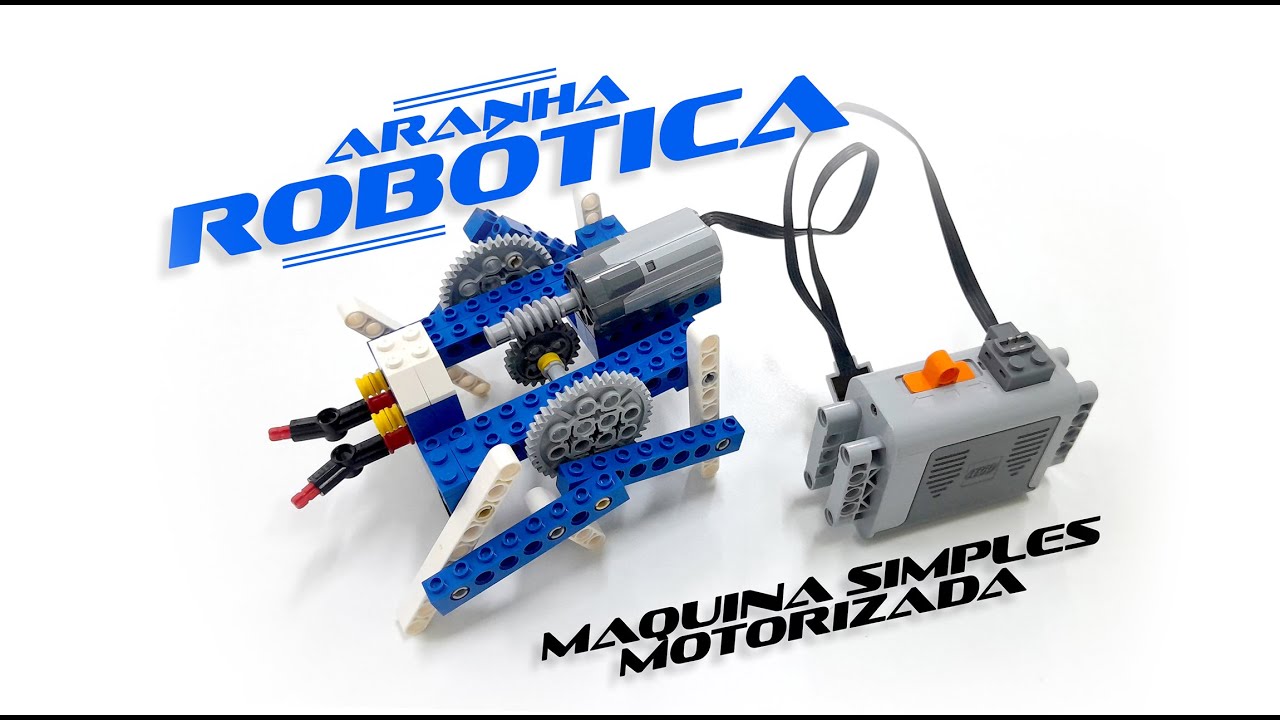 Robotic Spider with LEGO 9686 | Step by Step | Aranha Robótica com LEGO 9686 | Passo a Passo