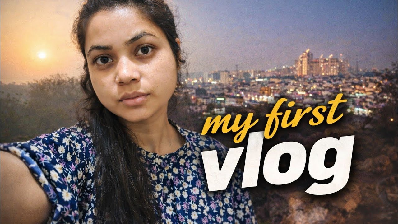 My First Vlog | A Simple Day In My Life