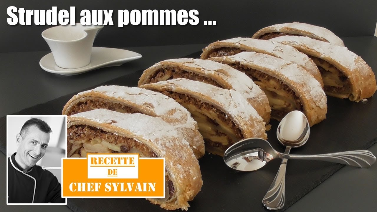 Strudel aux pommes - Recette par Chef Sylvain