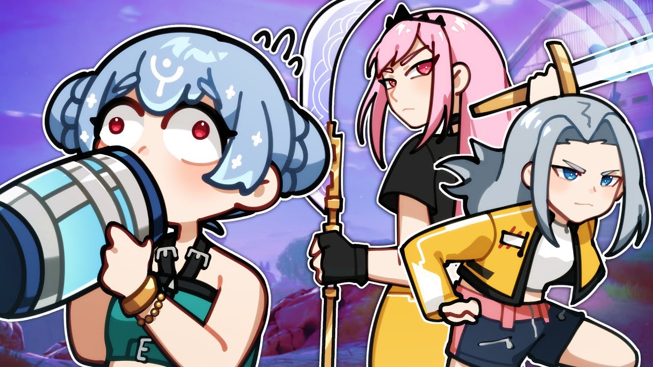 Мы стали охотниками на демонов KPop в Fortnite!