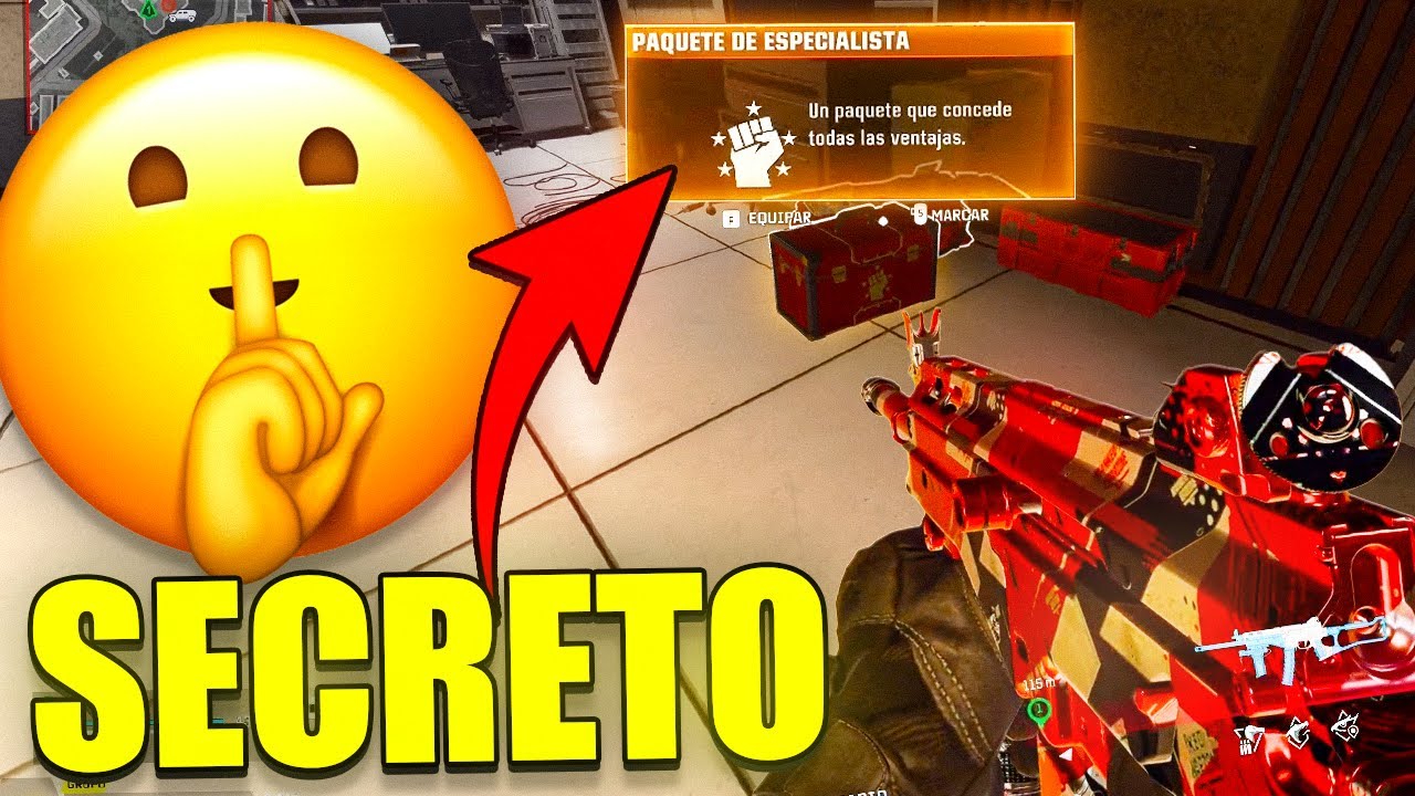 COMO ABRIR la HABITACION SECRETA con ESPECIALISTA en WARZONE 2025